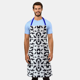 Charming crows with gifts apron