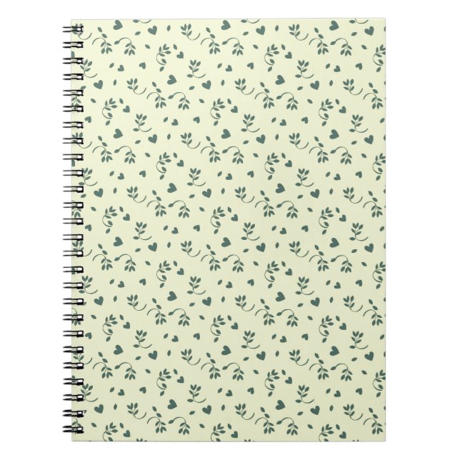 Charming Ditsy Print Notebook (Front)