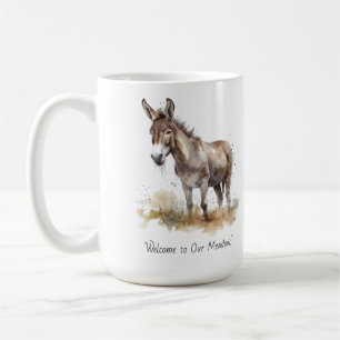 Charming Donkey Serenity, custom Coffee Mug