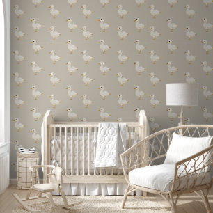 Charming Easter Duck Wallpaper