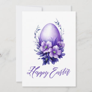 Charming Easter Egg Holiday Card