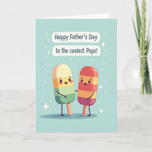 Charming Fathers Day Art Card