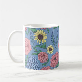 Charming Floral Mugs,Perfect Gifts for Flower  Coffee Mug