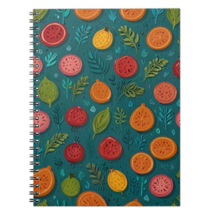Charming Floral Notebook