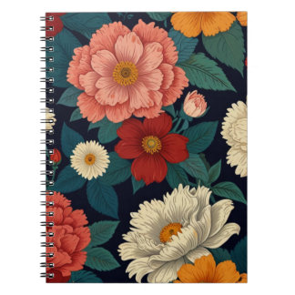 Charming Floral  Notebook