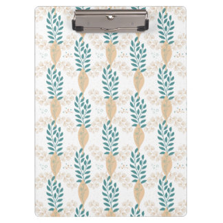 charming floral patterns clipboard