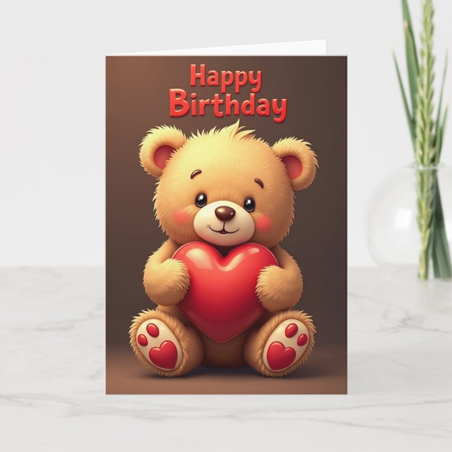Charming Friend Birthday Card (Front)