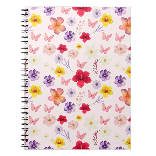 Charming Garden Photo Notebook (Front)