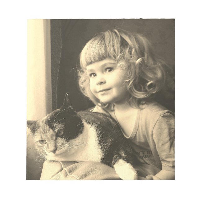 Charming girl notepad (Front)