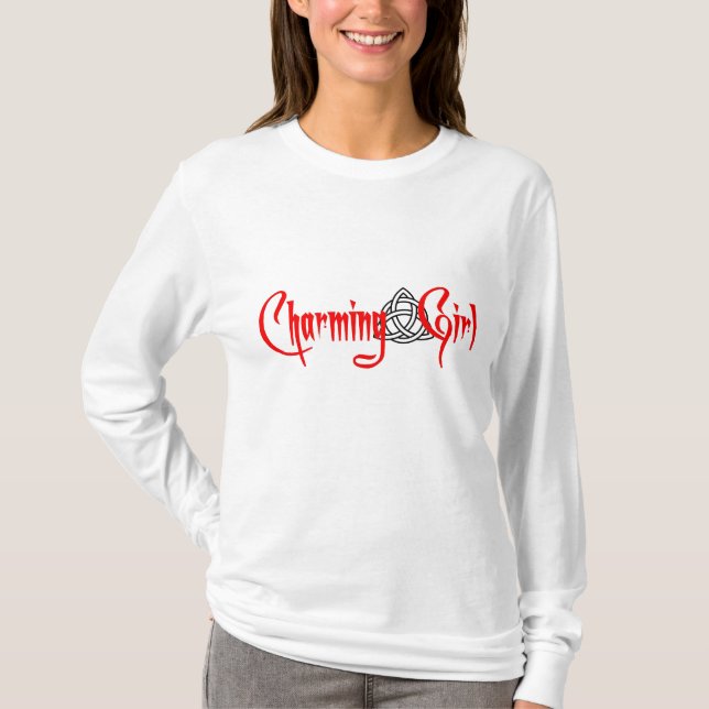 Charming Girl T-Shirt (Front)