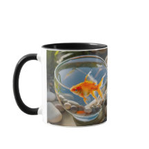 Charming Goldfish Ceramic Mug 