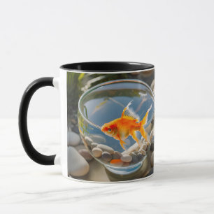 Charming Goldfish Ceramic Mug 