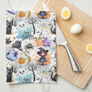 Charming Halloween Kitchen Towel