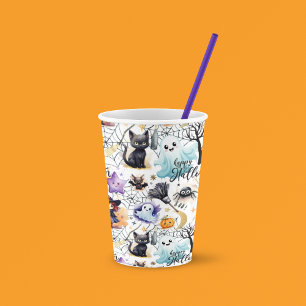 Charming Halloween Paper Cups