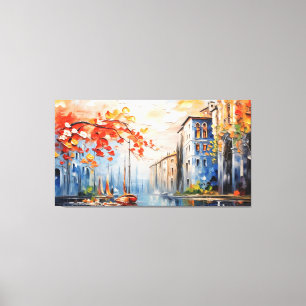 Charming Harbour Of Wall Art