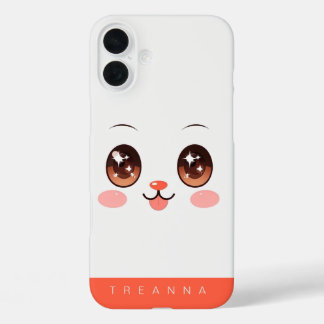 Charming Kawaii Vibes iPhone 16 Plus Case