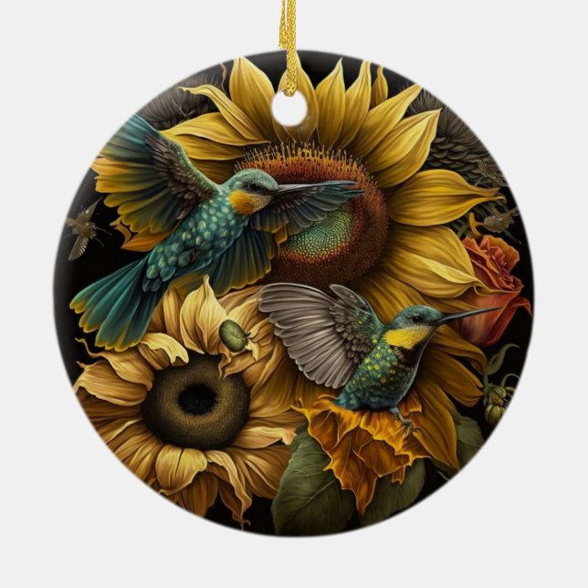 charming keychains collection ceramic tree decoration (Back)