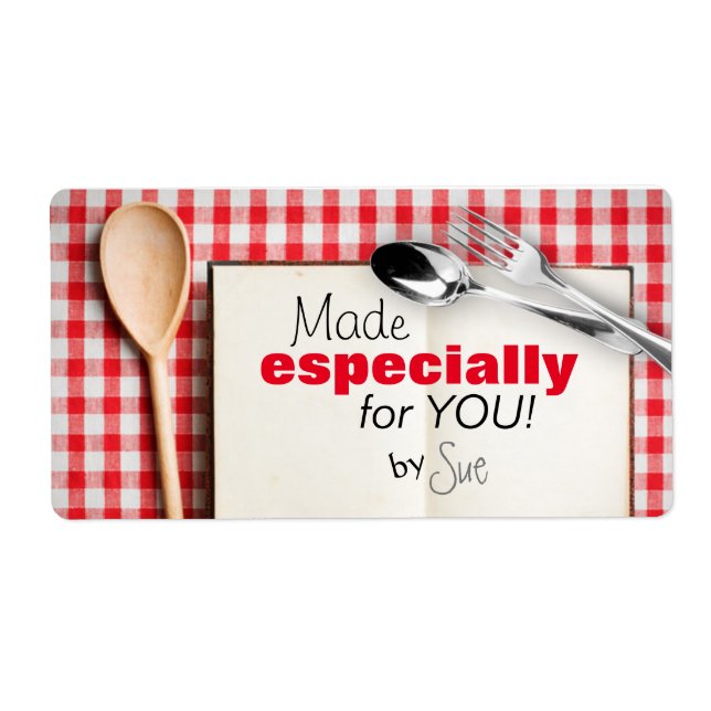 Charming Labels for the Gifts from YOUR Kitchen (Front)