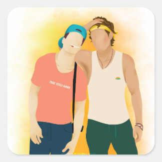 Charming Like Us - AC Square Sticker