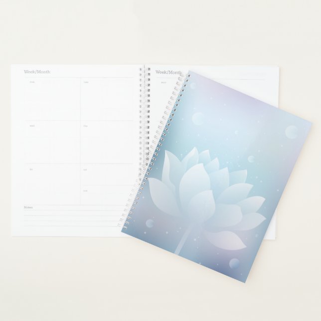 Charming Lotus Hardcover Planner (Display)