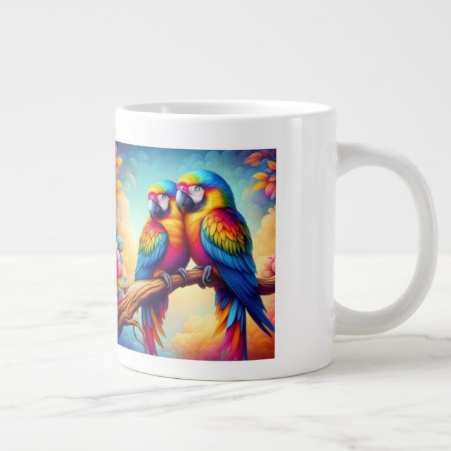Charming Love Birds Cup (Right)