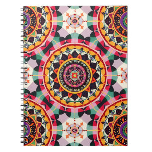 Charming Mandala Pattern Notebook