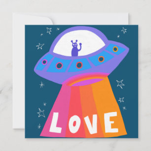 Charming Martian LOVE Valentine Anniversary Friend