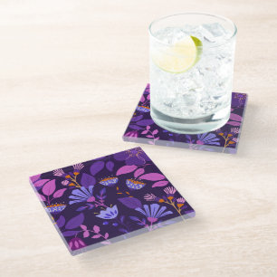 Charming Modern Botanical Coaster