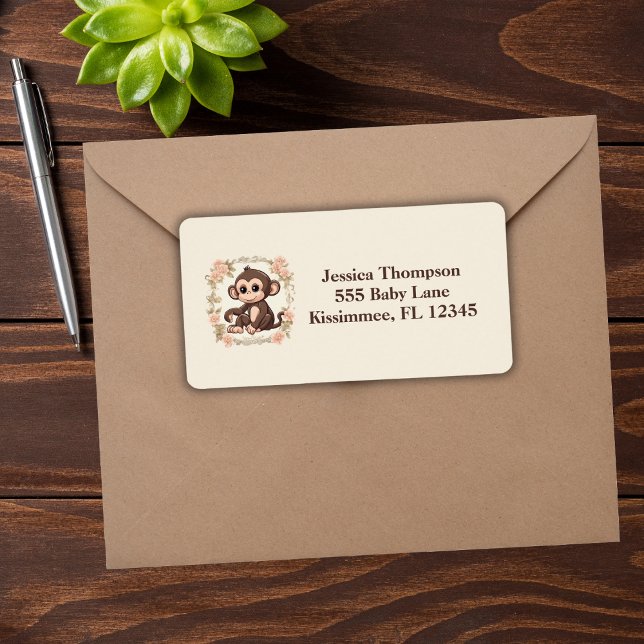 Charming Monkey Label (Creator Uploaded)