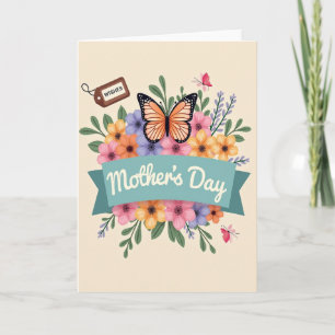Charming Mothers Day Insect Card