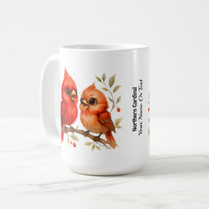 Charming Northern Cardinal Coffee Mug