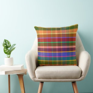 Charming Plaid FC Cushion