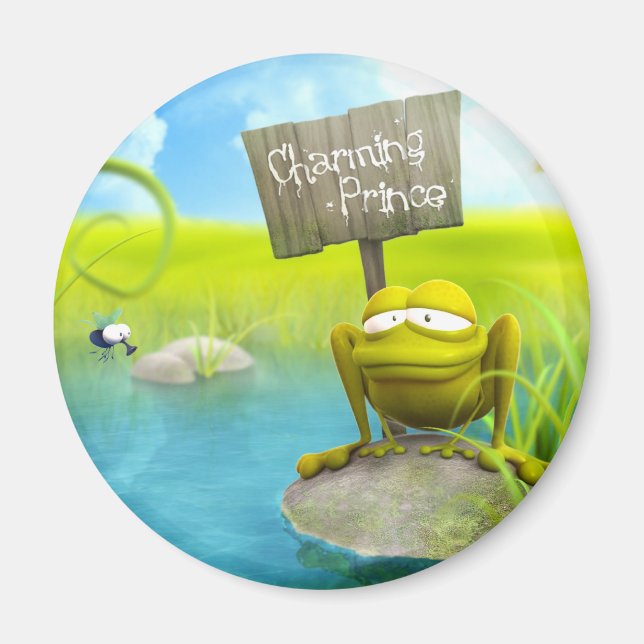 Charming prince magnet (Front)