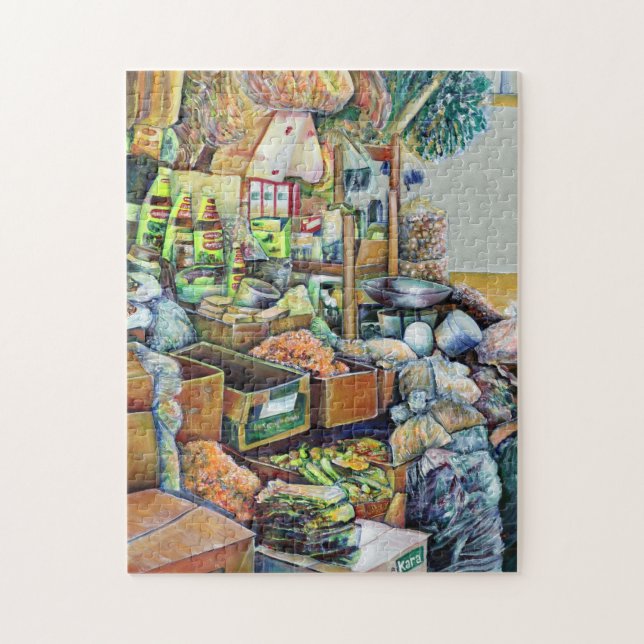 Charming Promises of a Fine Tekka Centre Singapore Jigsaw Puzzle (Vertical)