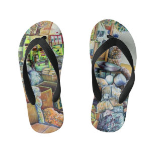 Charming Promises of a Fine Tekka Centre Singapore Kid's Flip Flops