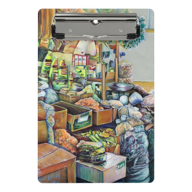 Charming Promises of a Fine Tekka Centre Singapore Mini Clipboard (Front)