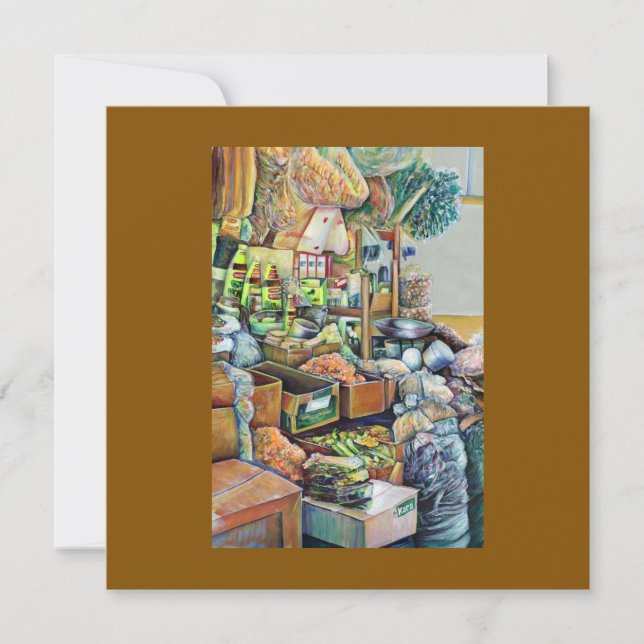 Charming Promises of fine Tekka Centre, Singapore Invitation (Front)