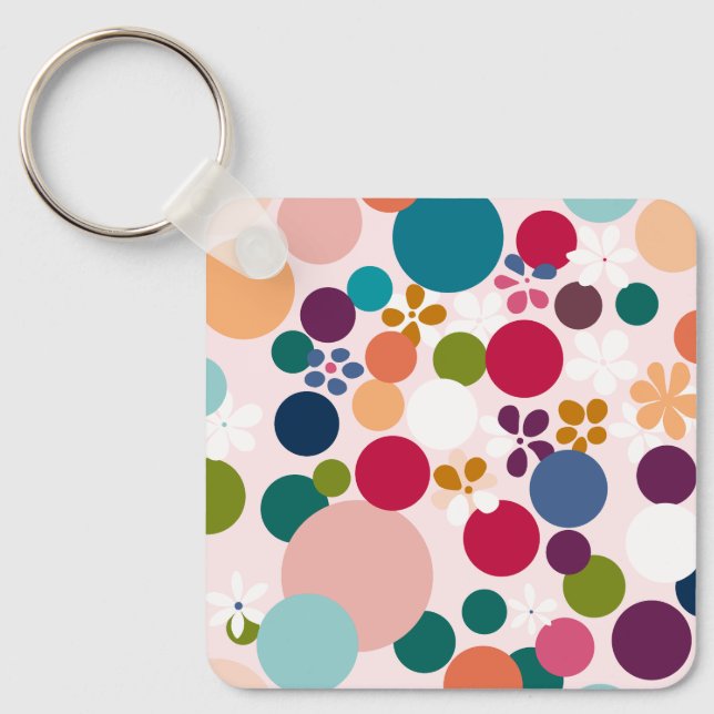 Charming retro keychain (Front)