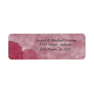 Charming romantic watercolor rose wedding