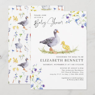 Charming Rustic Farmhouse Mother Goose Baby