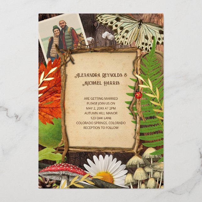 Charming Rustic Woodland Nature Inspired (Front)