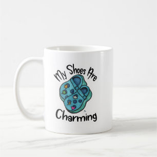 Charming Shoes Collectable Cartoon Funny Logo Coffee Mug