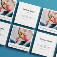 Charming Simple Retro Makeup Artist Photo