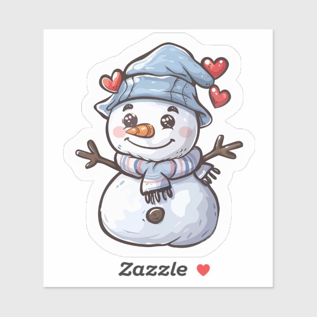Charming Snowman With a Warm Spirit (Sheet)