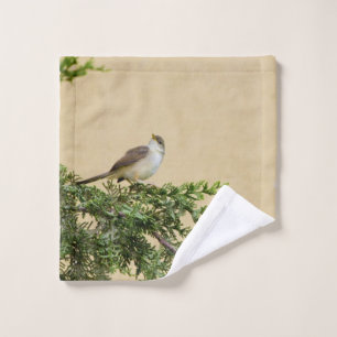 Charming Sparrow Bird Photograph Wash Cloth
