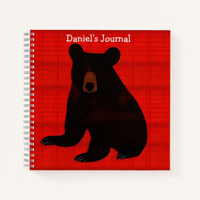 Charming Story Book Black Bear Cub (Front)