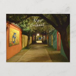 "Charming Streets of New Orleans" Holiday Postcard