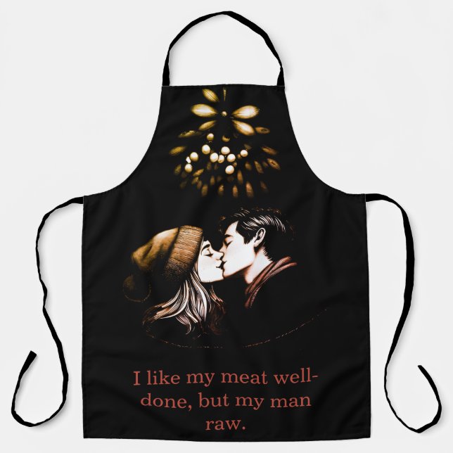 Charming summer gathering with women enjoying BBQ  Apron (Front)