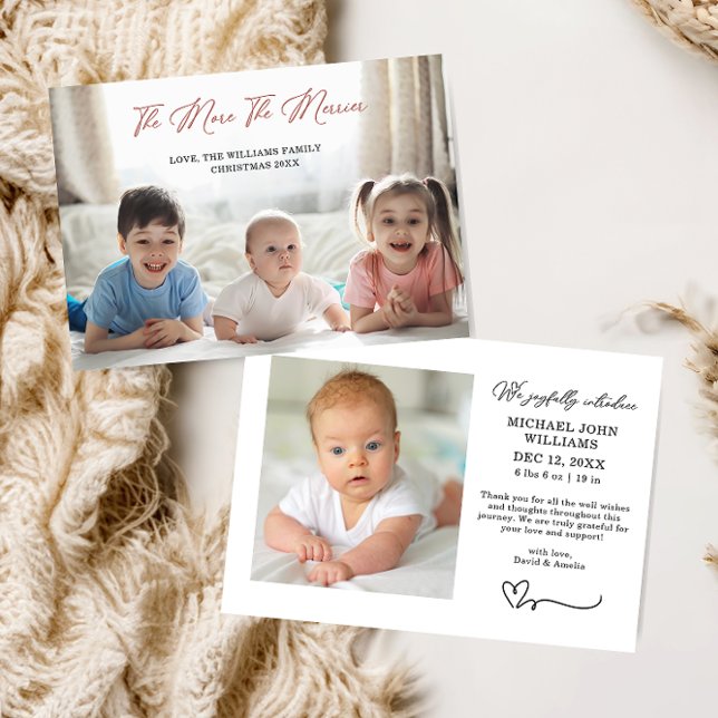 Charming The More The Merrier Baby Announcement (Creator Uploaded)