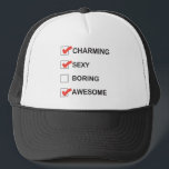 Charming Trucker Hat<br><div class="desc">© Lonely Island Technologies.</div>